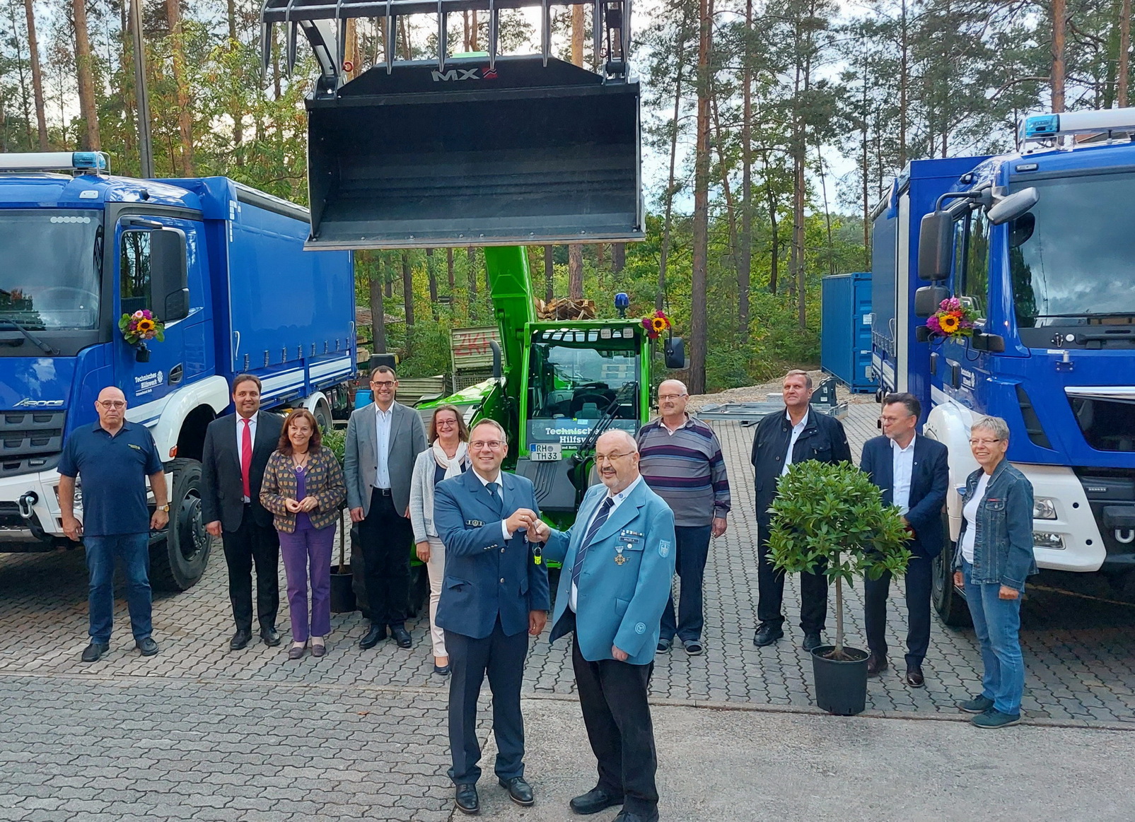 2022 09 09 Fahrzeugweihe THW Bild 2